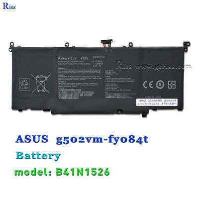 jakość  B41N1526 15.2V 64Wh Laptop Battery For ASUS ROG Strix GL502 GL502V GL502VS DB71 fabryka